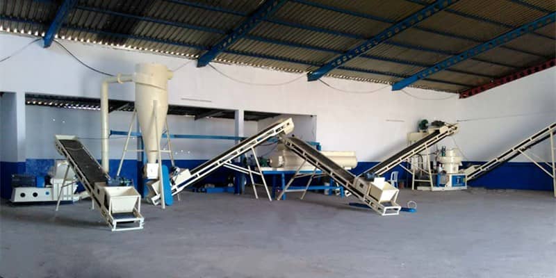 1-1.5 T/H olive pellet production line in Tunisia (图1)