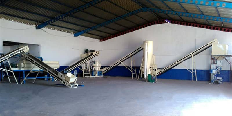 1-1.5 T/H olive pellet production line in Tunisia (图2)
