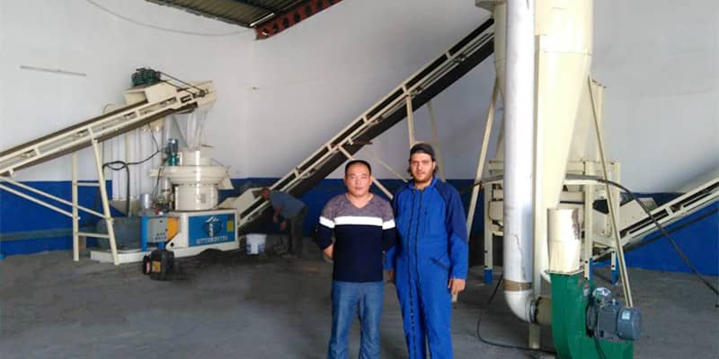 1-1.5 T/H olive pellet production line in Tunisia (图3)