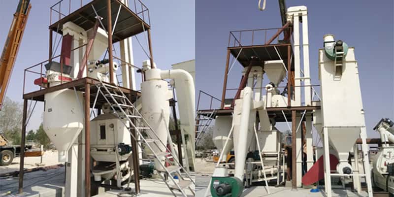 2 T/H feed pellet production line in Qatar(图2)